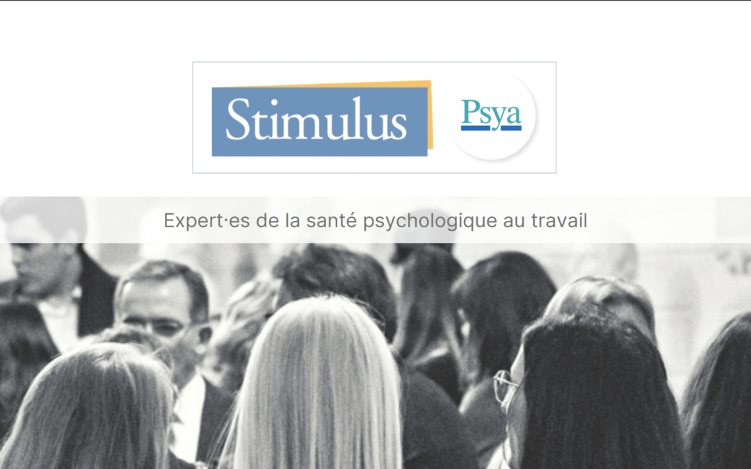 Le rapprochement des cabinets Stimulus et Psya donne naissance au leader européen de la santé psychologique au travail
